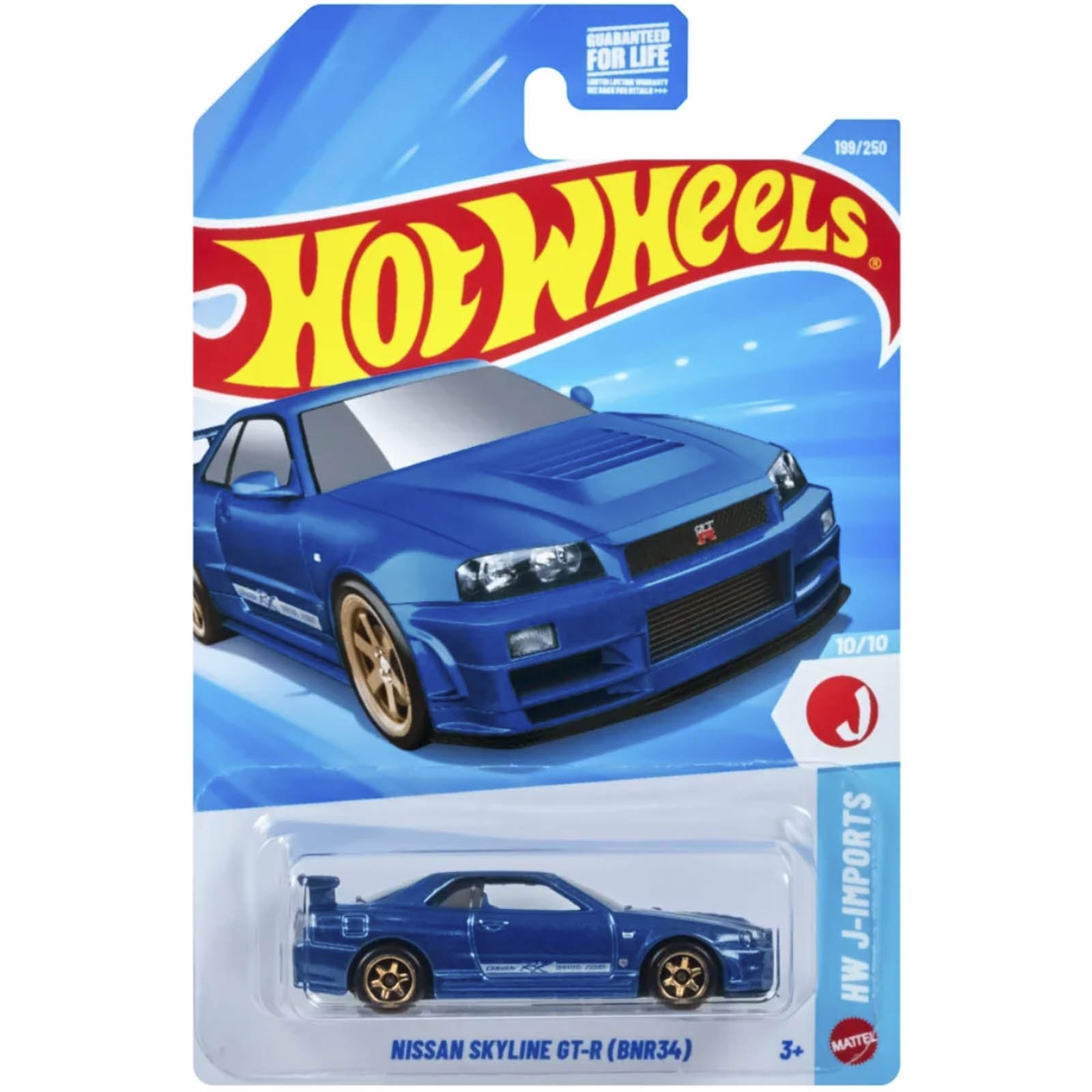 Hot Wheels - Nissan Skyline GT-R (BNR34) - JJK35 Escala Miniaturas